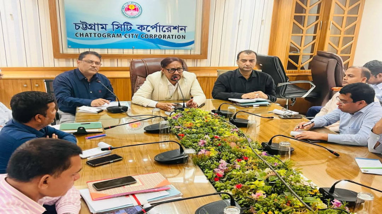 উন্মুক্ত নালা ও খালের ঝুঁকি নিরসনে সভা মেয়র ডা.শাহাদাত