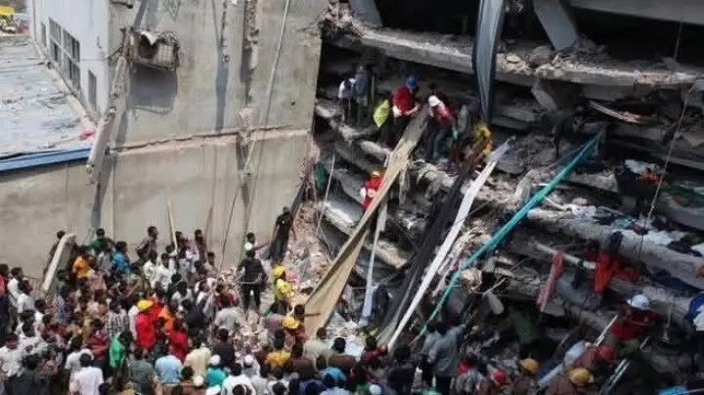 রানা প্লাজা গার্মেন্টসের ধস হলো করুণ এক বাস্তবতা
