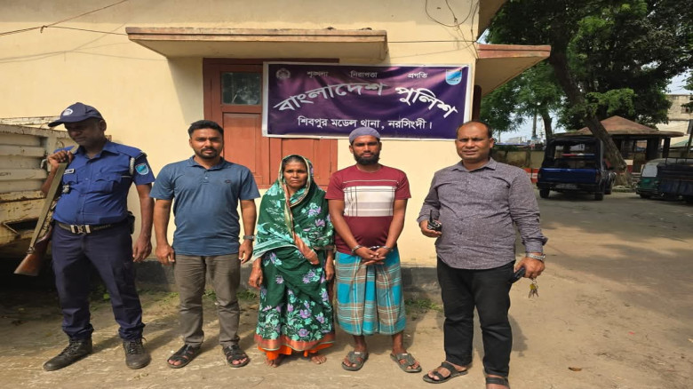 স্ত্রী হত্যাকাণ্ডের ঘটনায় স্বামী ও শাশুড়ি গ্রেফতার
