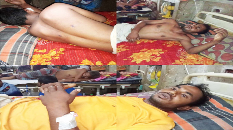 প্রতিবেশীর হামলায় আহত থানায় অভিযোগ করে নিরাপত্তাহীনতায় ভু